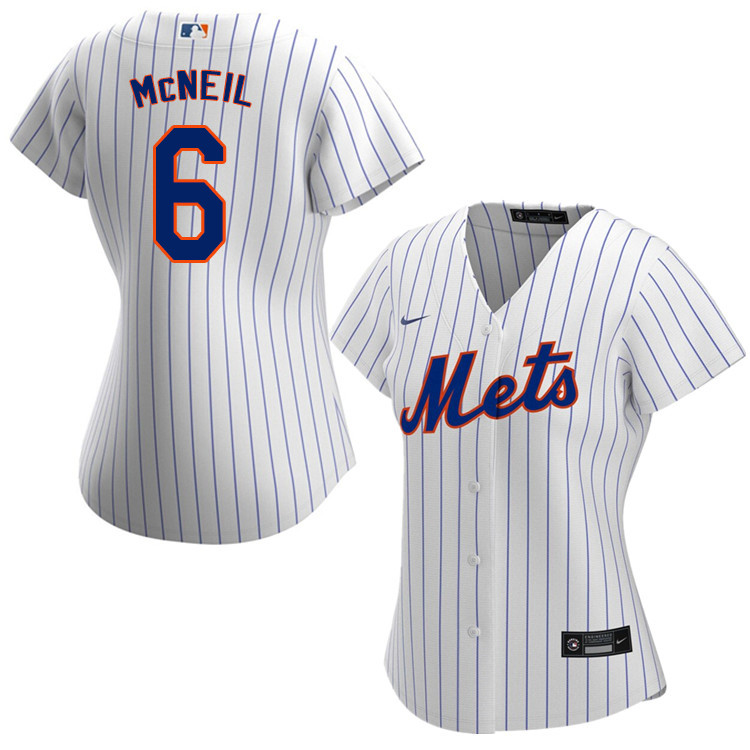 Nike Women #6 Jeff McNeil New York Mets Baseball Jerseys Sale-White